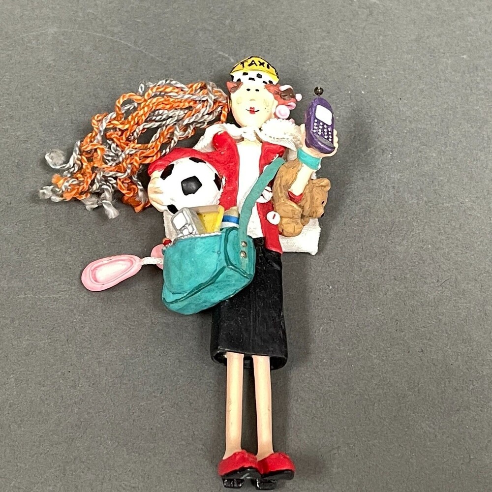 Hallmark 2004 Super Mom Checklist Christmas Tree Ornament